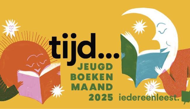 Jeugdboekenmaand in de bib © Iedereen Leest en Charlotte Dumortier