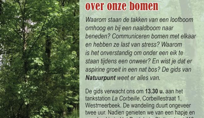 Oude volkswijsheden en moderne weetjes over onze bomen © davidsfondsevenementen