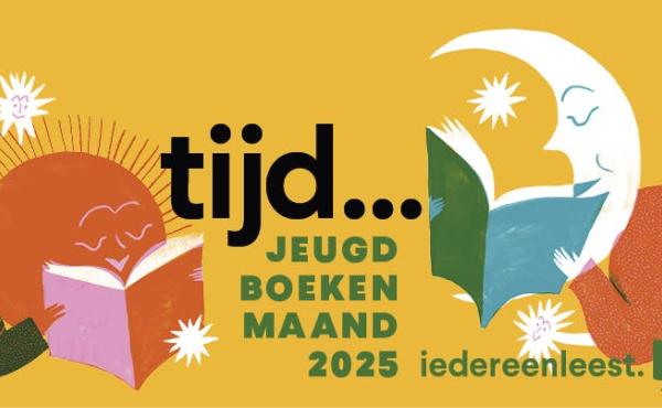 Jeugdboekenmaand in de bib © Iedereen Leest en Charlotte Dumortier